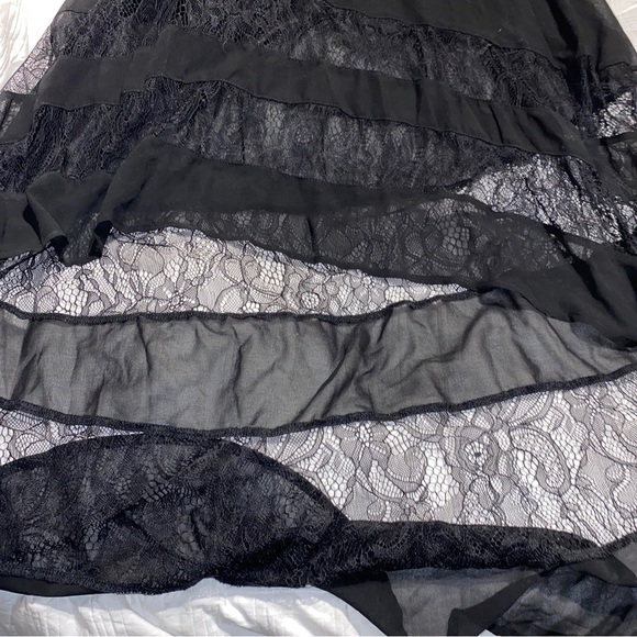 WAPI For Plus High Low Sheer Dress 1X - Picture 6 of 6